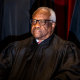 Associate Justice Clarence Thomas at the Supreme Court on Oct. 7, 2022. 