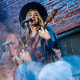 Morgan Myles - a finalist from season 22 of NBC's \"The Voice\" - performs at the Lititz Shirt Factory in Lititz, Penn., on Sept. 8, 2023.