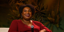 Former Georgia State Rep. and gubernatorial nominee Stacey Abrams.