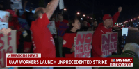 Historic UAW strike begins